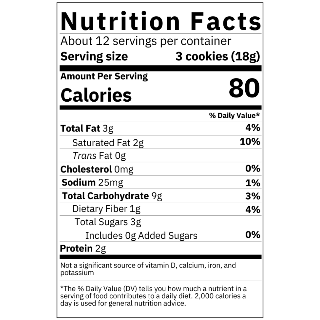 High Protein Millet Cookies