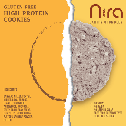 High Protein Millet Cookies